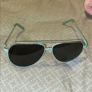 Turquoise sunglasses